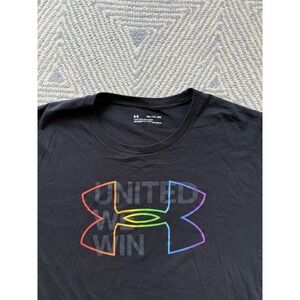Under Armour‎ United We Win Pride T-Shirt - Black - 2XL